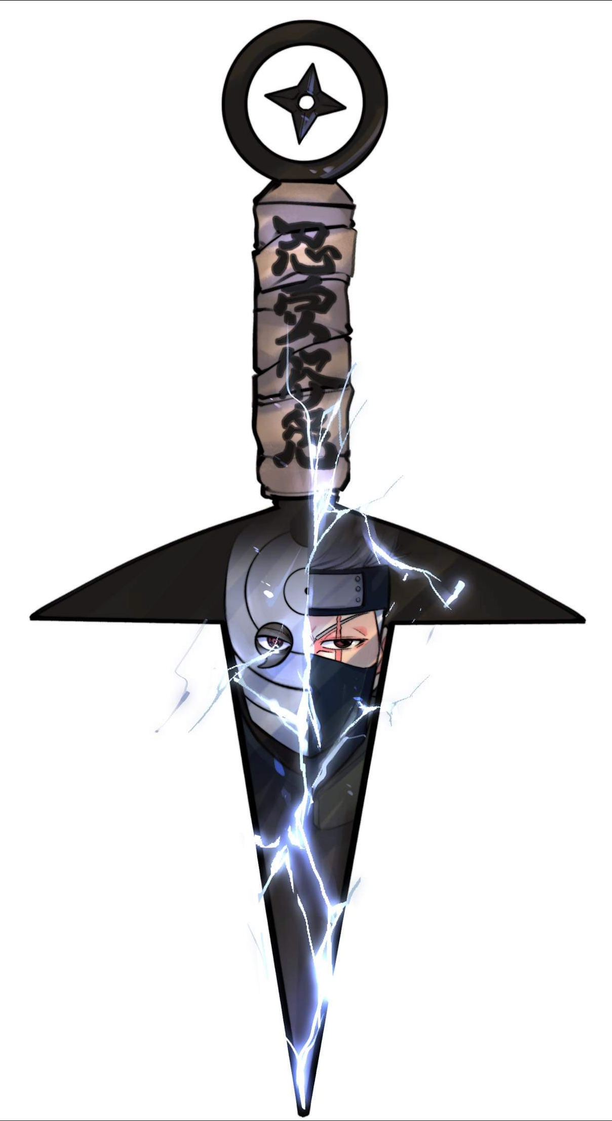 Naruto Metal Kunai Knife - Otaku Haven LLC