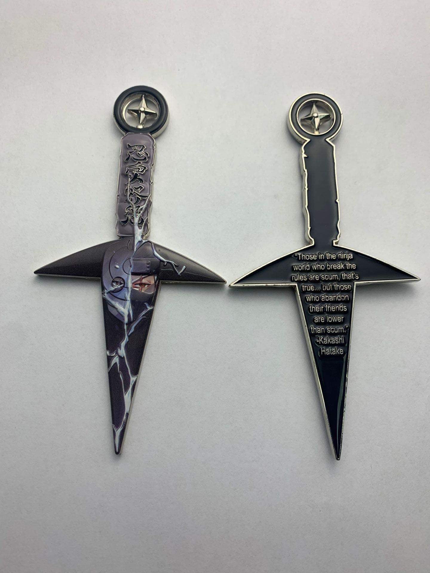Naruto Metal Kunai Knife - Otaku Haven LLC
