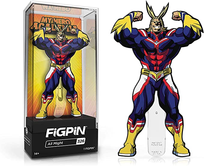 My Hero Academia All Might Version 2 FiGPiN Enamel Pin - Otaku Haven LLC