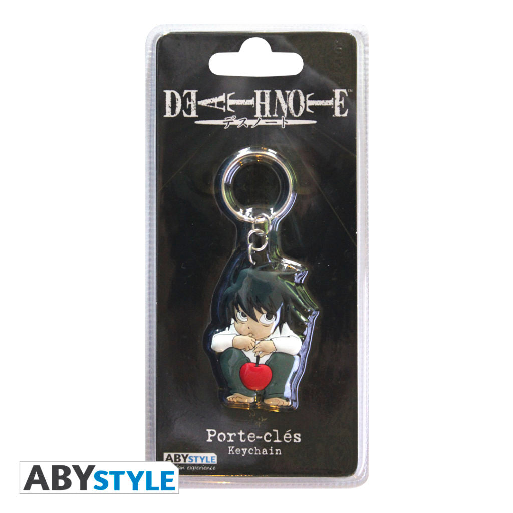 Death Note-"L" PVC Keychain - Otaku Haven LLC
