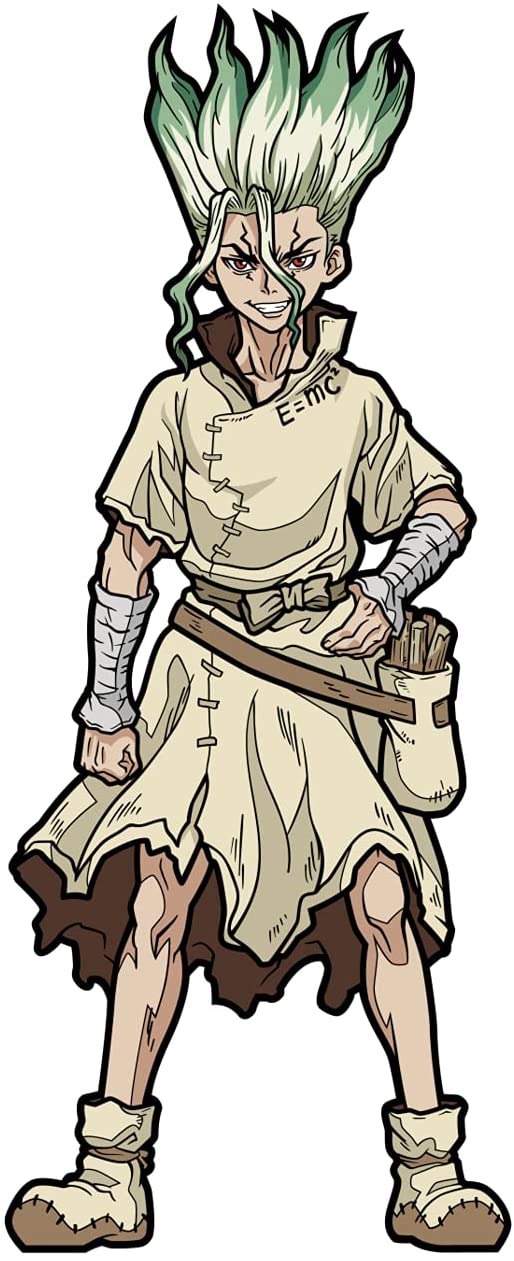 Dr. Stone Senku FiGPiN Classic 3-Inch Enamel Pin - Otaku Haven LLC