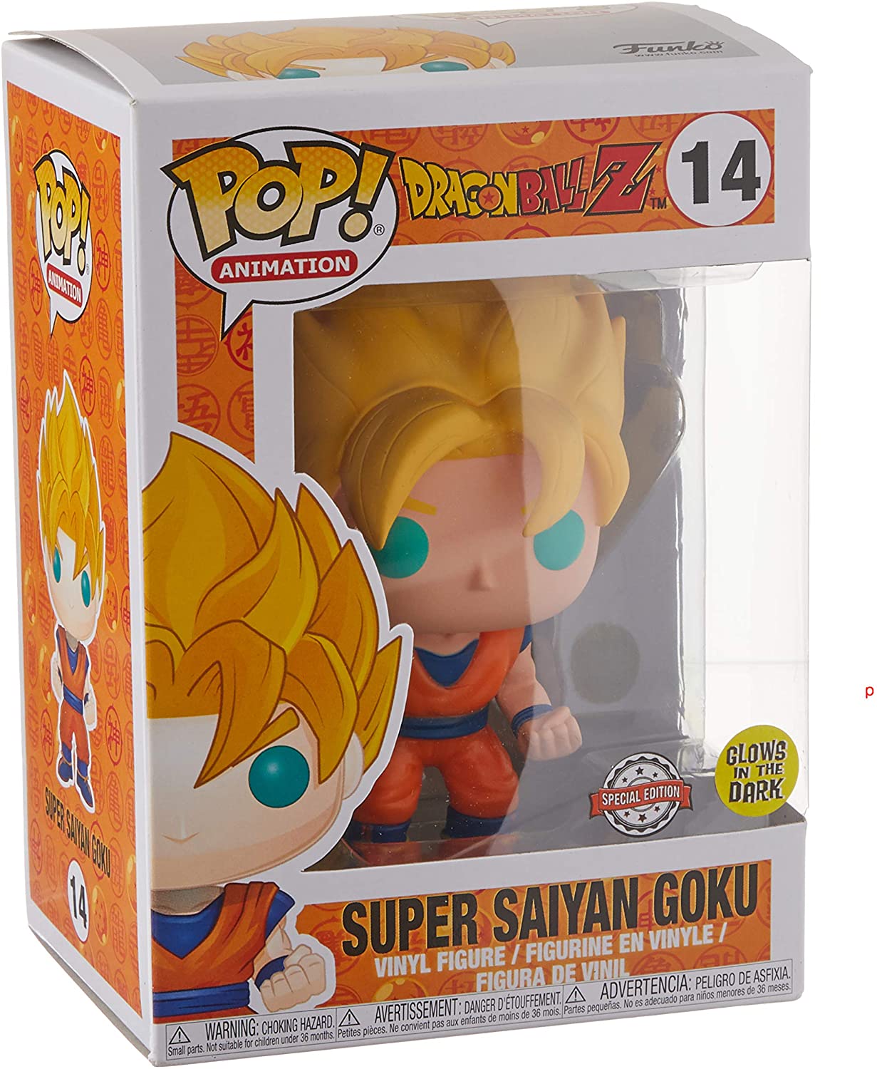 Dragon Ball Z Glow-in-the-Dark Goku Pop! - Otaku Haven LLC