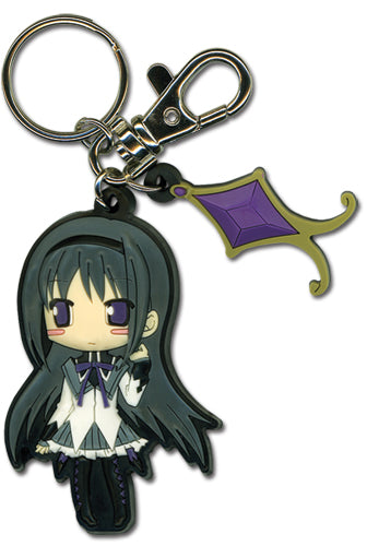 MADOKA MAGICA HOMURA PVC KEYCHAIN - Otaku Haven LLC