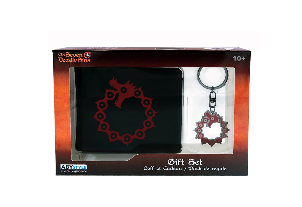 The Seven Deadly Sins-Wallet/Keychain Set - Otaku Haven LLC