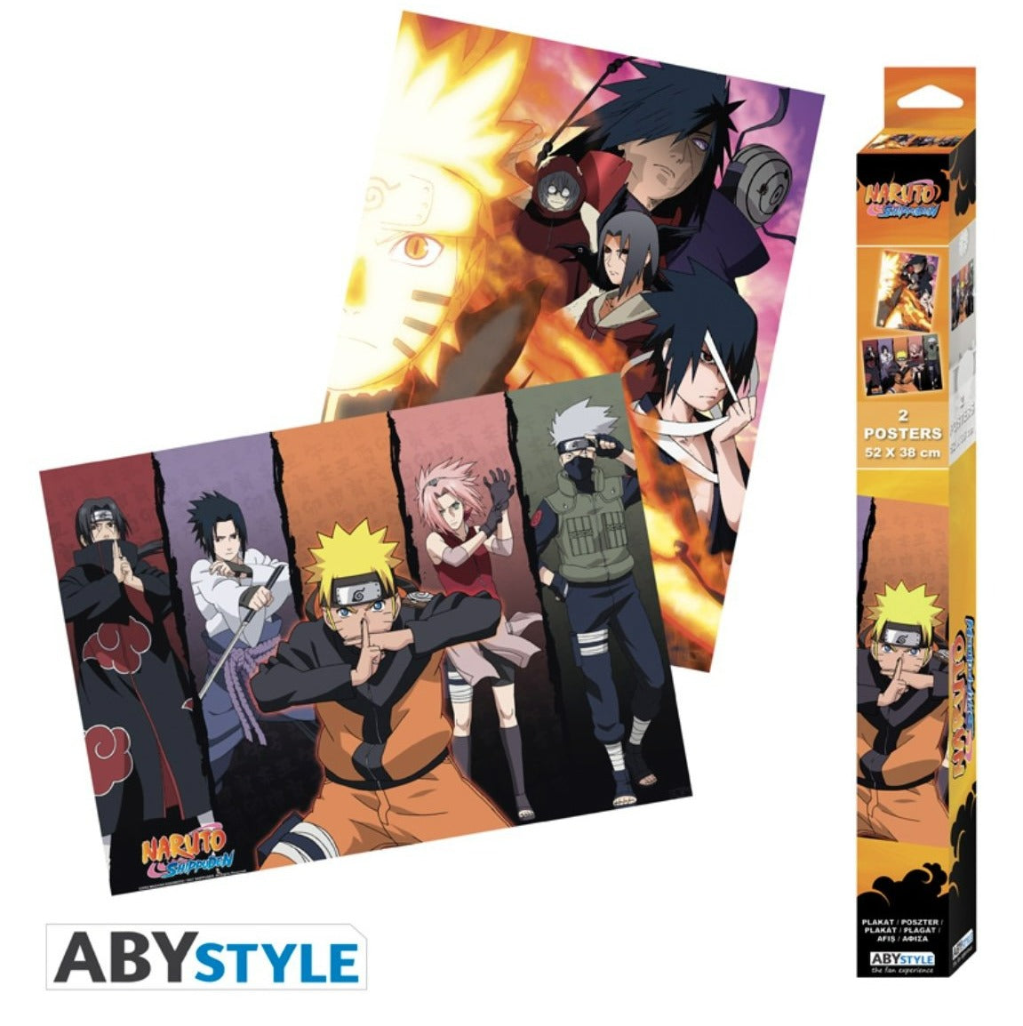 Naruto Boxed Poster Set - Otaku Haven LLC