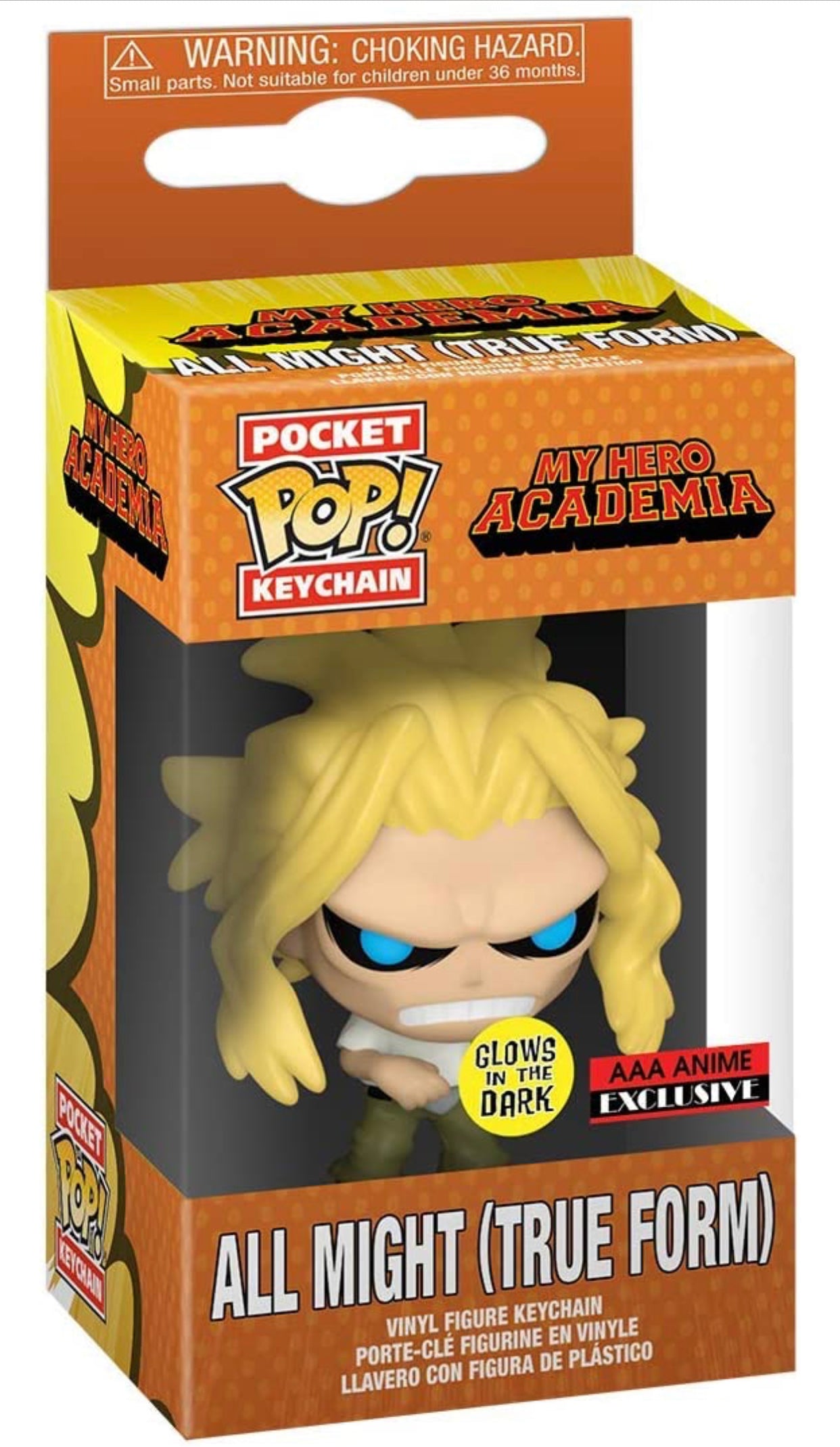 My Hero Academia All Might True Form Funko Pop Keychain - Otaku Haven LLC