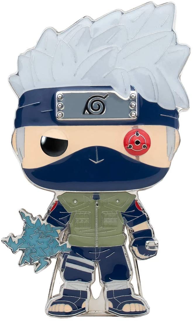 Naruto Kakashi Large Enamel Pop! Pin - Otaku Haven LLC