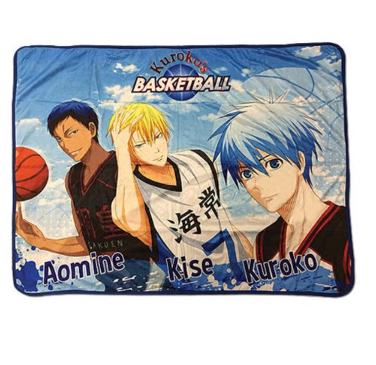 Kuroko's Basketball Kuroko Kise and Aomine Throw Blanket. - Otaku Haven LLC