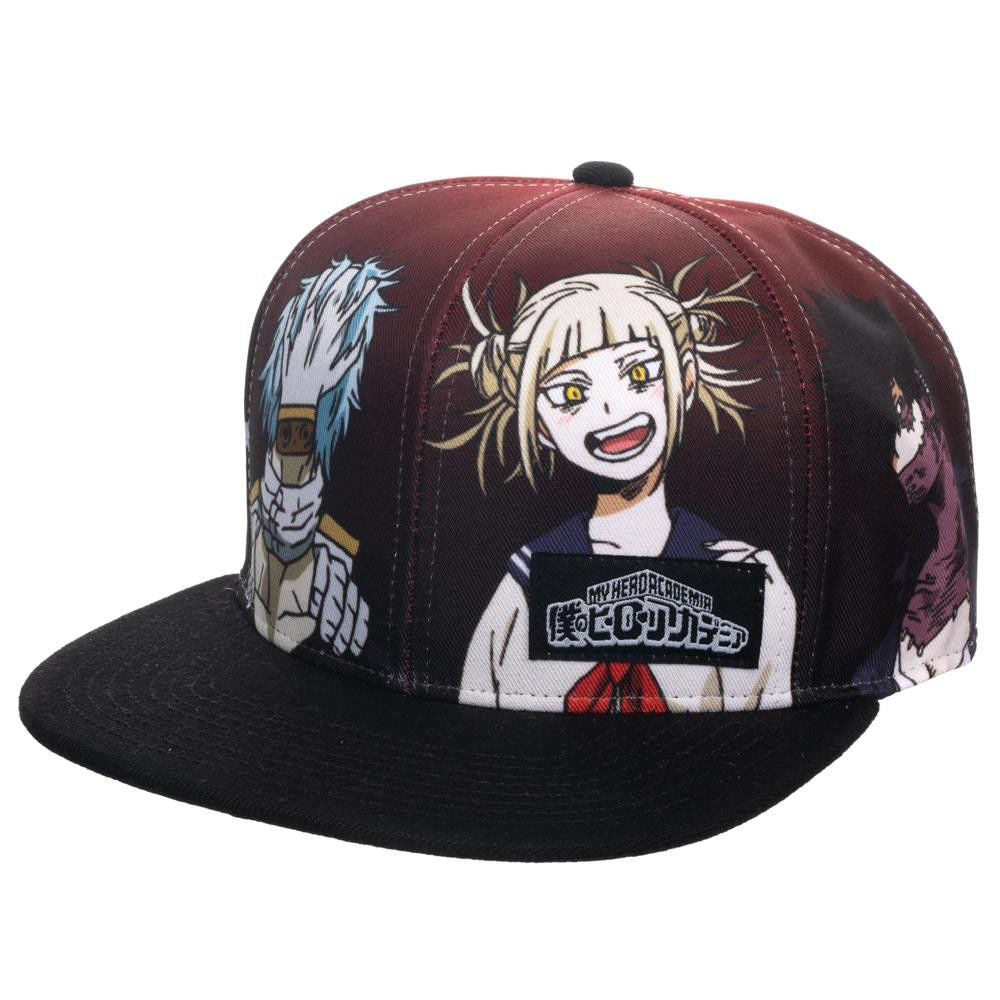 MY HERO ACADEMIA LEAGUE OF VILLAINS FLAT BILL SNAPBACK - Otaku Haven LLC