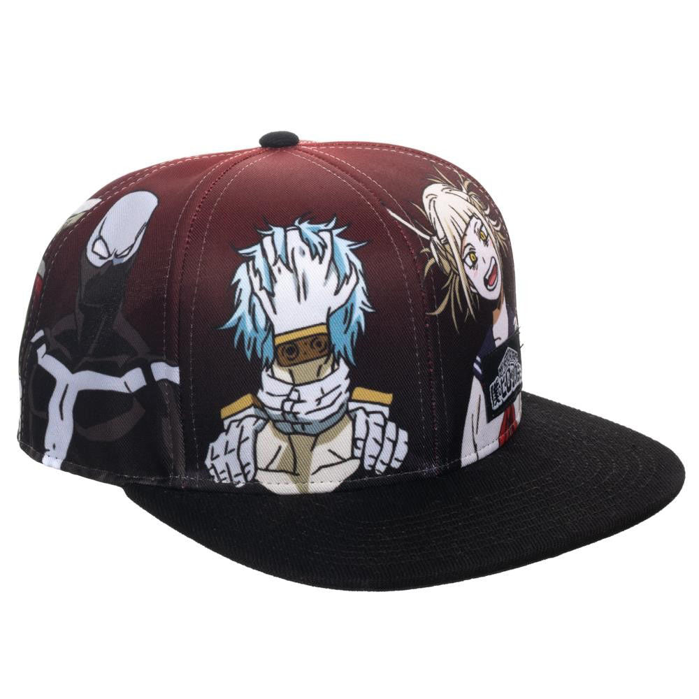 MY HERO ACADEMIA LEAGUE OF VILLAINS FLAT BILL SNAPBACK - Otaku Haven LLC