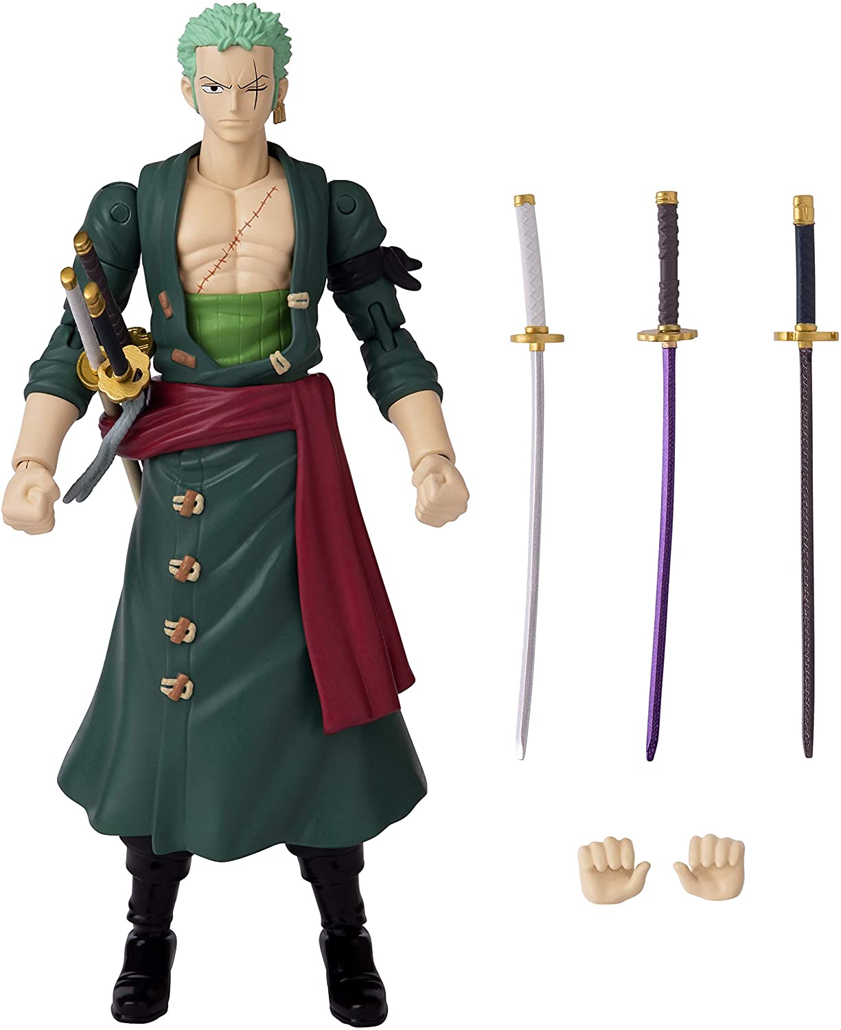 One Piece Anime Heroes Roronoa Zoro Action Figure - Otaku Haven LLC