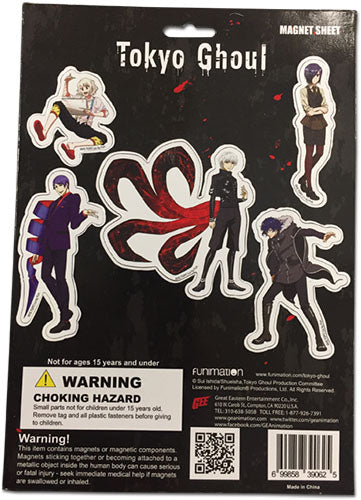 Tokyo Ghoul Magnet Set - Otaku Haven LLC