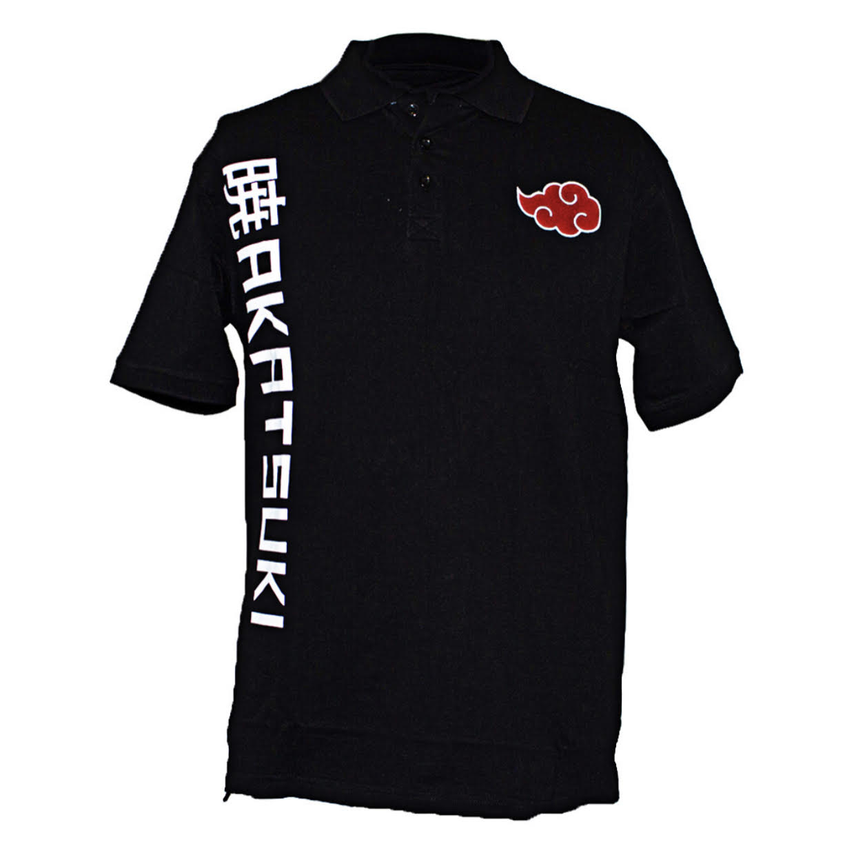 Naruto Shippuden Adult Akatsuki Cloud Polo - Otaku Haven LLC