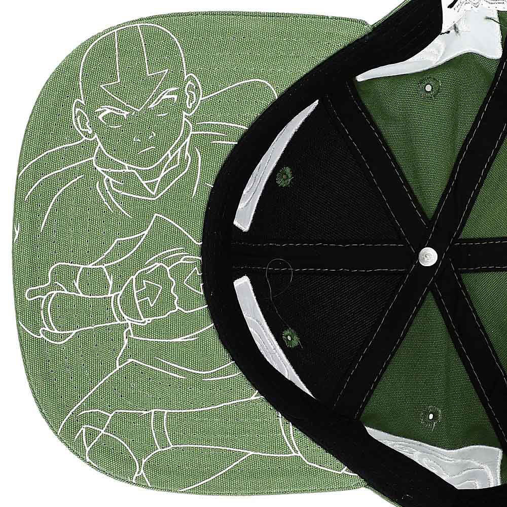 AVATAR THE LAST AIRBENDER ELEMENTAL SYMBOLS FLAT BILL SNAPBACK