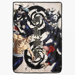JUJUTSU KAISEN CHARACTERS DIGITAL FLEECE THROW
